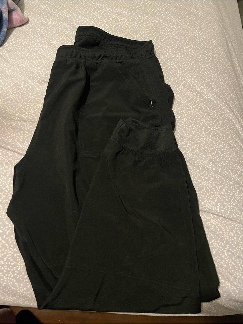 Women’s Petite Inspira Black Scrub Pants